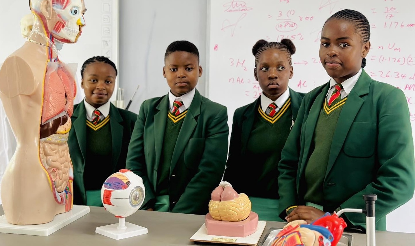 Learners in classroom